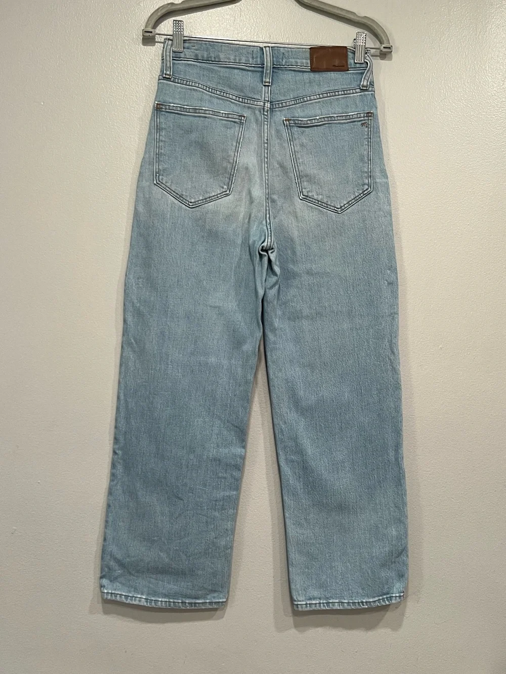 Madewell Slim wide leg Crop jeans size 26 - Picture 4 of 10